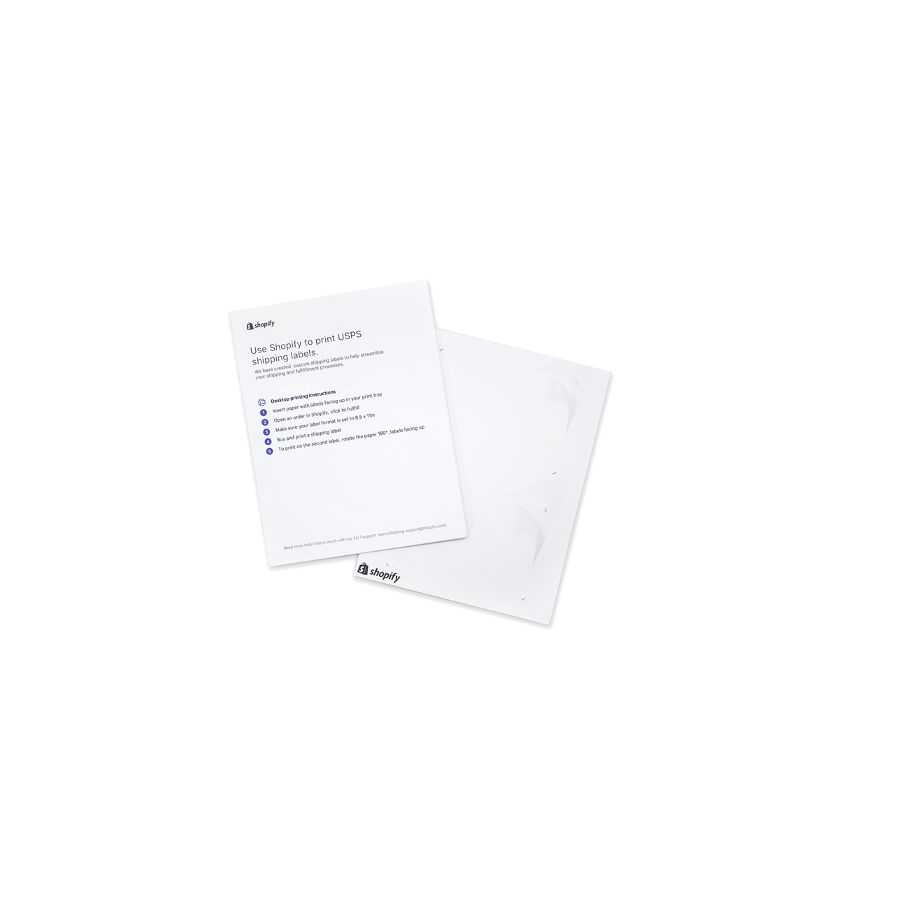 Shopify verzendlabels