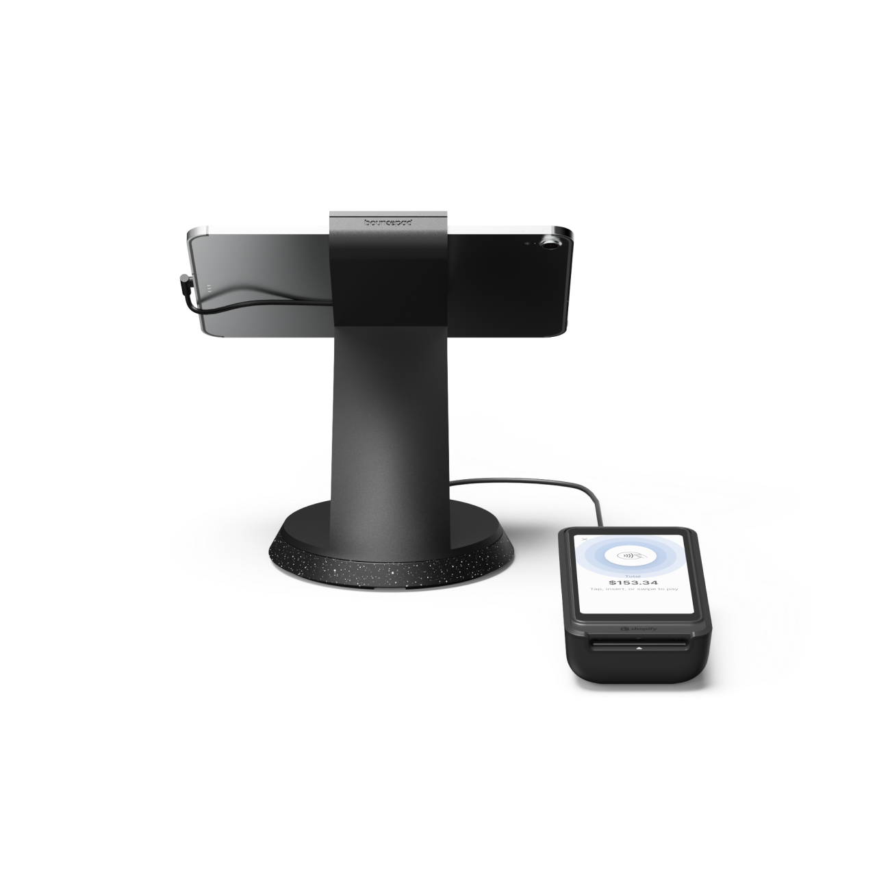 POS-terminal-aanrechtset voor USB-C-tablets