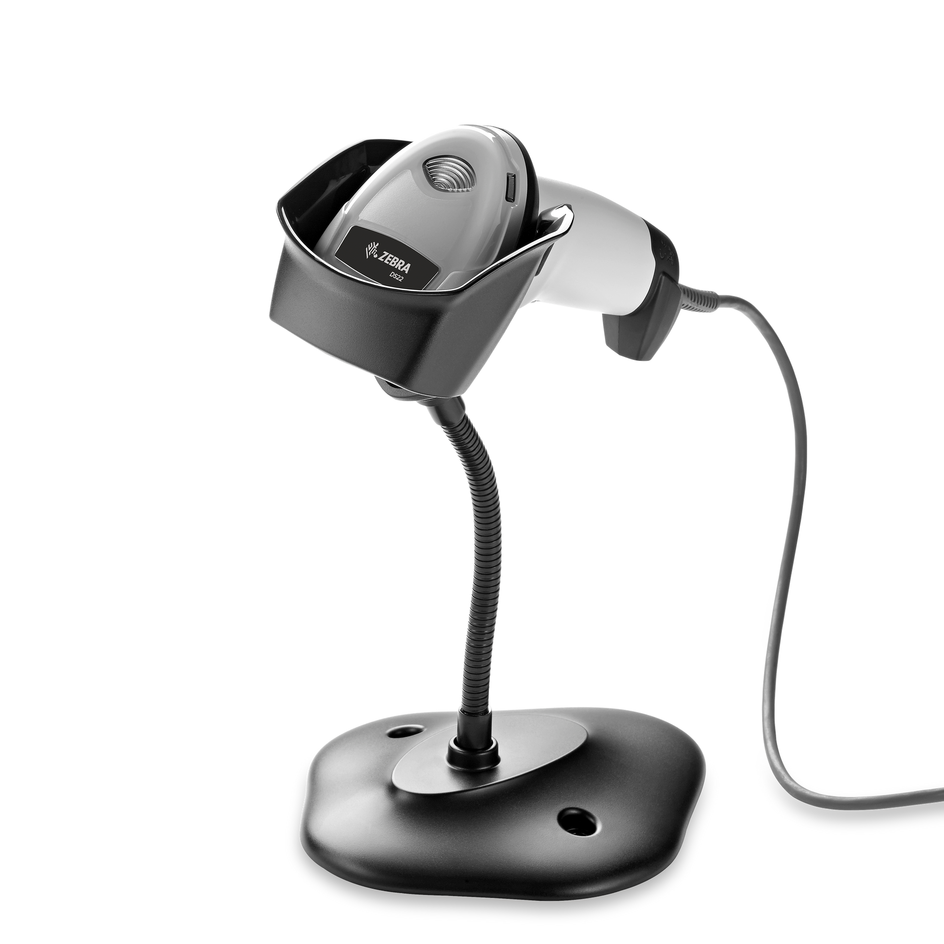 Zebra 2D USB Barcode Scanner with Stand (DS2208) 2D USB scanner with stand