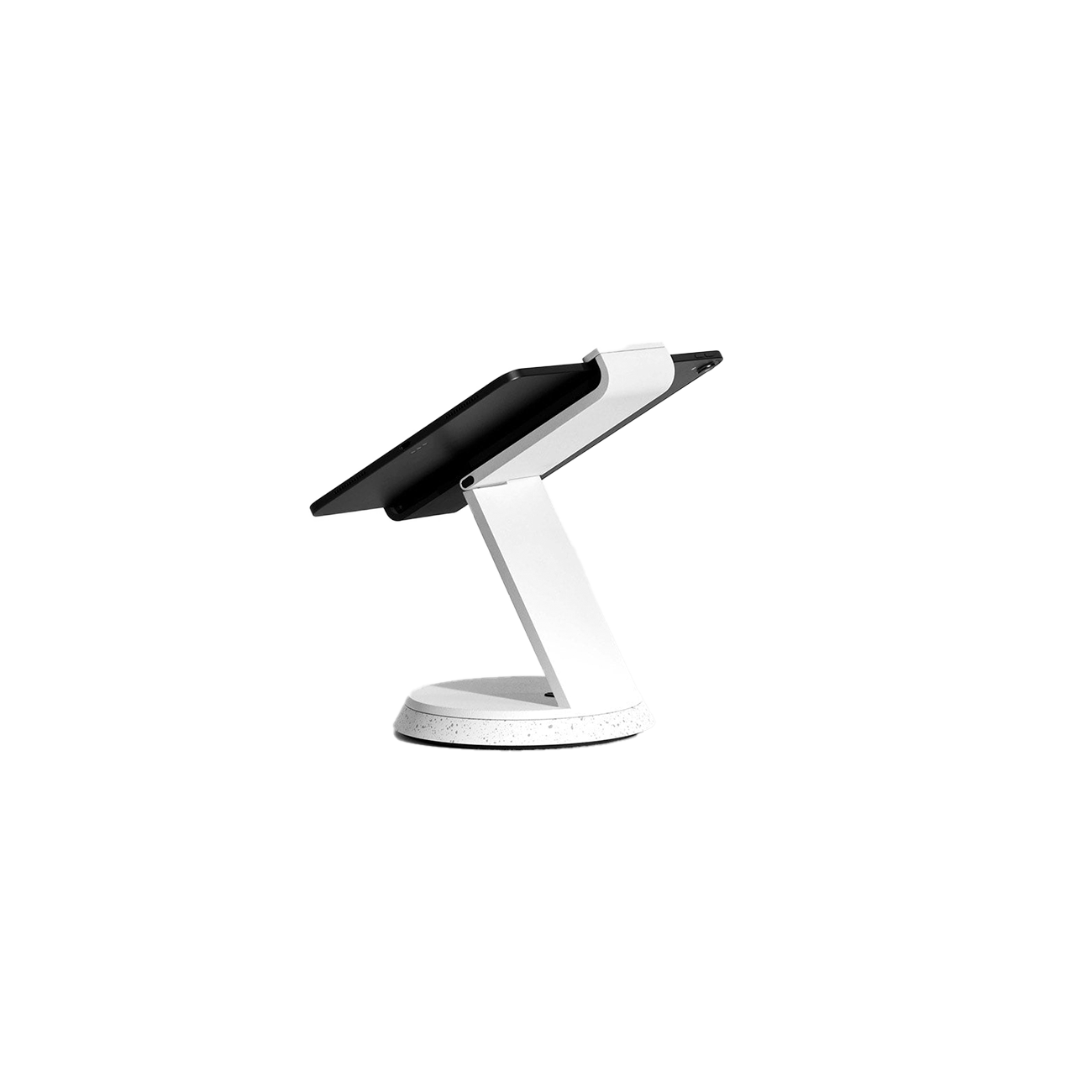 Bouncepad Eddy Tablet Stand white adjustable countertop stand