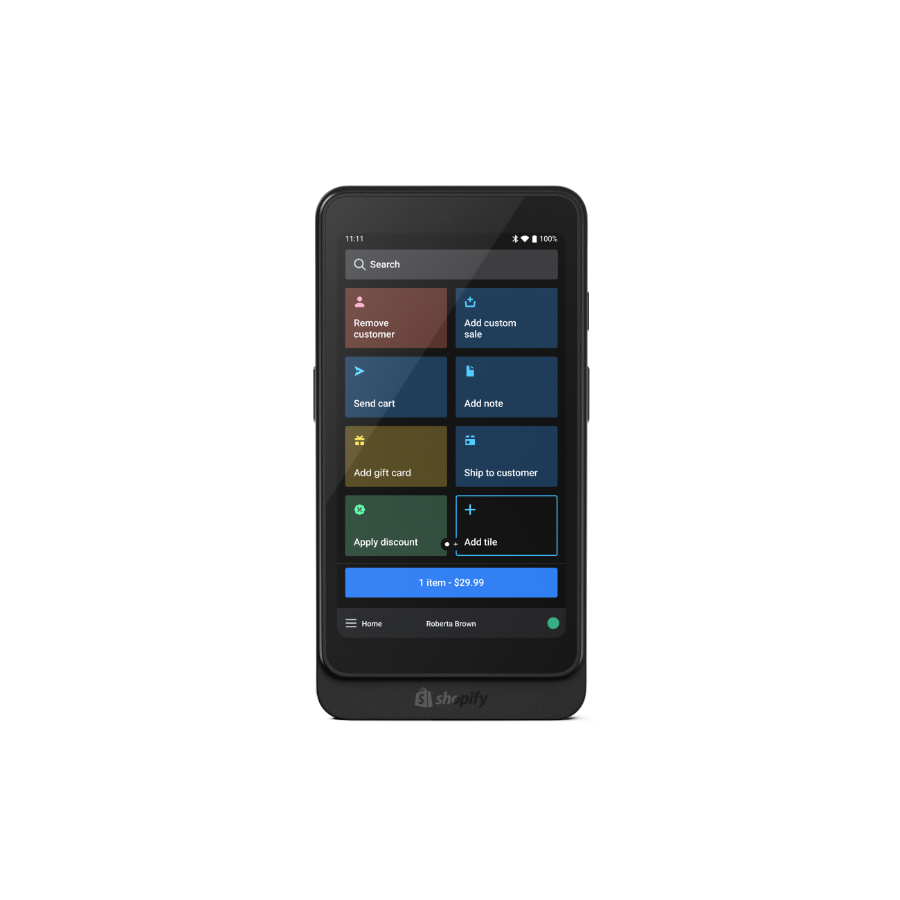 Shopify POS Terminal Reader (ROM) ROM version mobile payment terminal