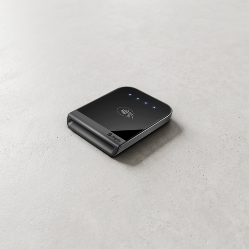 Shopify Tap & Chip Card Reader (US only) for contactless and chip payments alternate angle