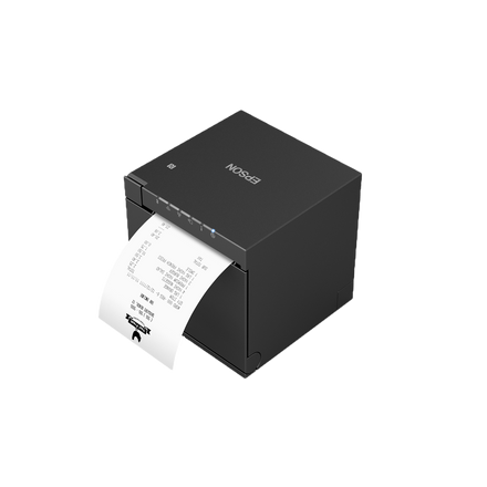 Epson OmniLink Bluetooth/LAN/USB/Wi-Fi Receipt Printer (TM-m30III) black for wireless POS printing