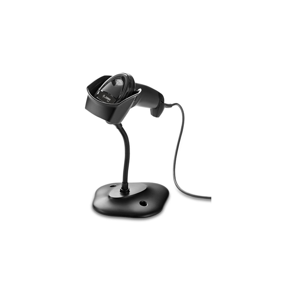 Zebra 2D USB Barcode Scanner with Stand (DS2208)